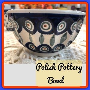 Polish Pottery Bowl